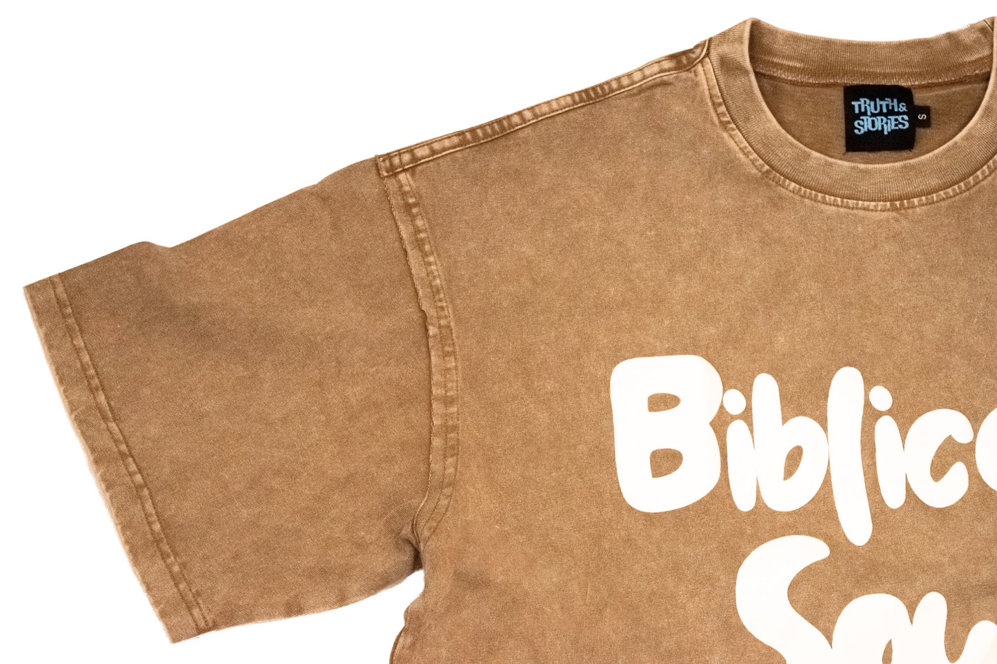 Biblically Sound Box Tee (Brown)